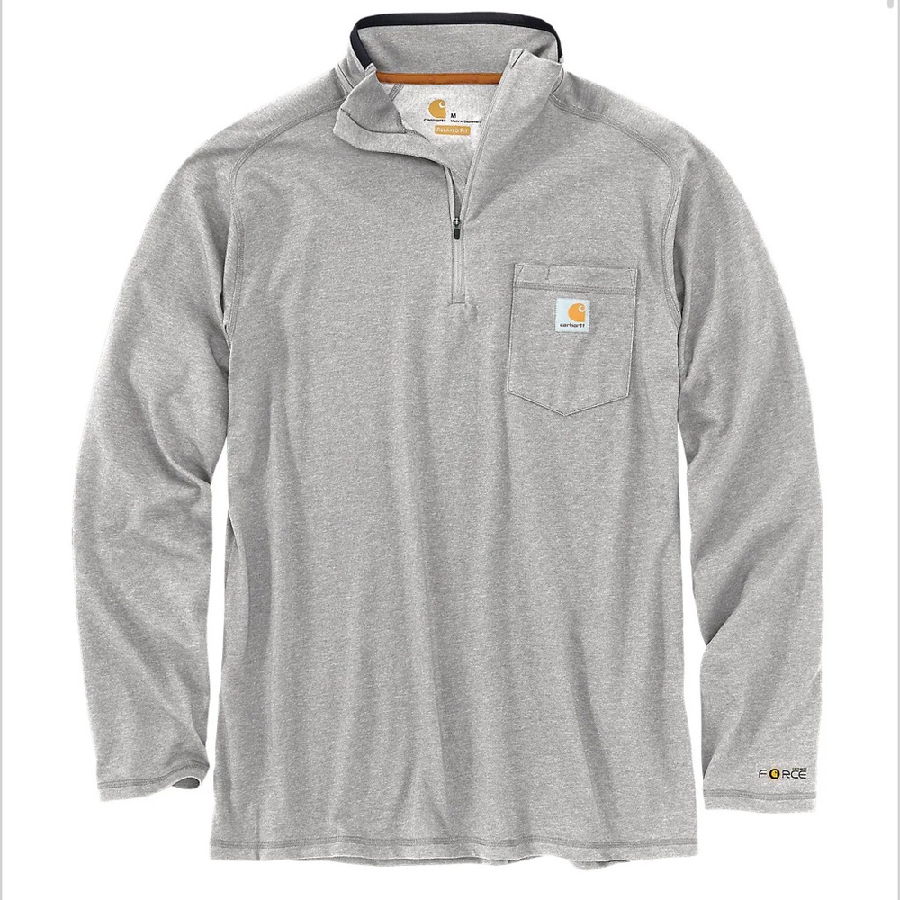 Carhartt Men’s relaxed fit quarter zip